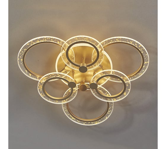 Потолочный светильник ESCADA 10225/6 LED*97W BL Gold 10225/6LED Gold