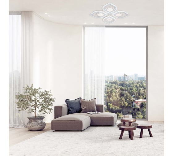 Потолочный светильник ESCADA 10227/4 LED*95W White 10227/4LED