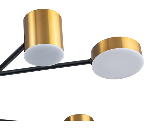 Потолочный светильник ESCADA 10235/9 LED*110W Black/Brass 10235/9LED