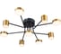 Потолочный светильник ESCADA 10235/9 LED*110W Black/Brass 10235/9LED 3