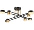 Потолочный светильник ESCADA 10246/8 LED*83W Black/Gold 10246/8LED 1