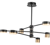 Потолочный светильник ESCADA 10246/6 LED*56W Black/Gold 10246/6LED