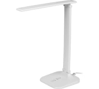 Настольный светильник ЭРА NLED48411WW светодиодный с основанием белый Б0059856