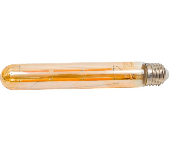 Светодиодная филаментная лампа HOROZ ELECTRIC RUSTIC TUBE-6 6W 2200K E27 220-240V 001-033-0006 HRZ00002479