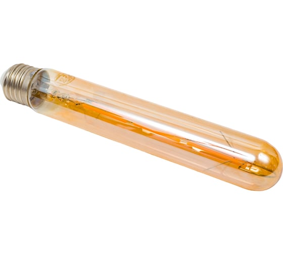 Светодиодная филаментная лампа HOROZ ELECTRIC RUSTIC TUBE-6 6W 2200K E27 220-240V 001-033-0006 HRZ00002479