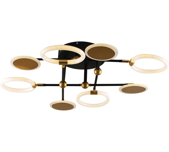 Потолочный светильник ESCADA 10247/8 LED LED*63W Black/Gold 10247/8LED