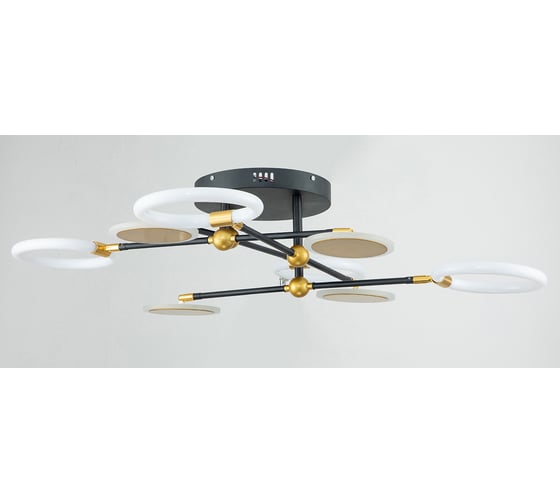 Потолочный светильник ESCADA 10247/8 LED LED*63W Black/Gold 10247/8LED