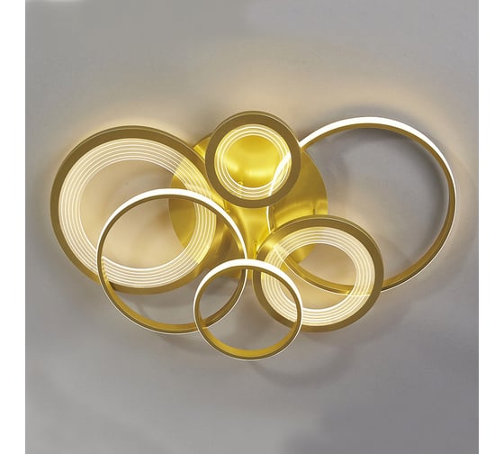 Потолочный светильник ESCADA 10248/6 LED*149W Gold 10248/6LED