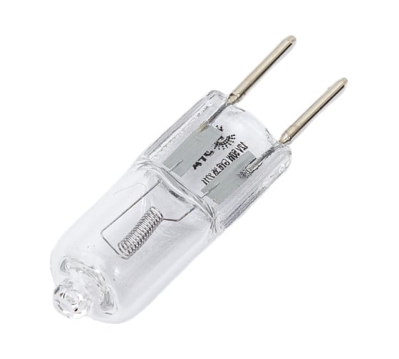 Галогенная лампочка ЭРА GY6.35JC50W12V GY6.35, 50Вт, капсула, теплый белый свет LM Б0062061