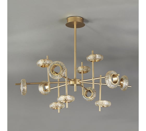 Потолочный светильник ESCADA 10252/12 LED*60W Champagne gold 10252/12LED Gold