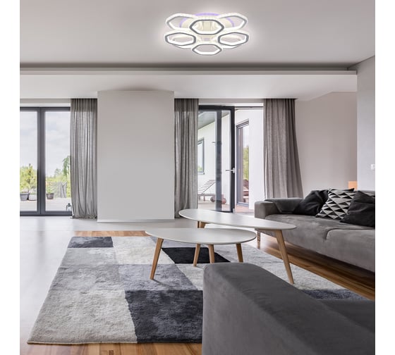 Потолочный светильник ESCADA 10263/8 LED*201+8W White 10263/8LED BL