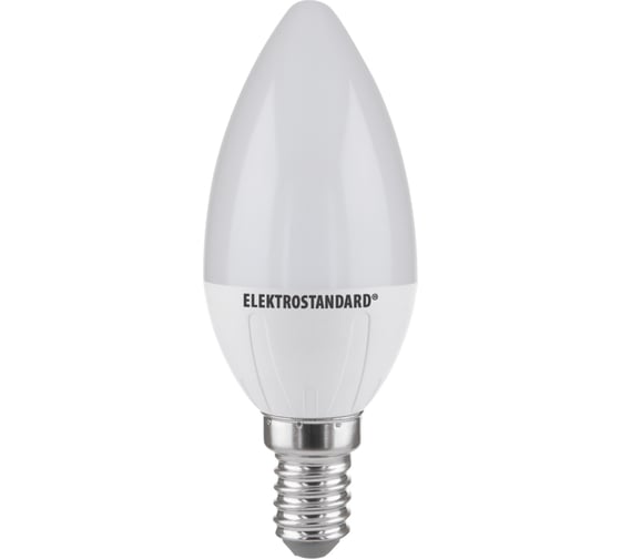 Светодиодная лампа свеча Elektrostandard 6W 3300K E14 a034835 1