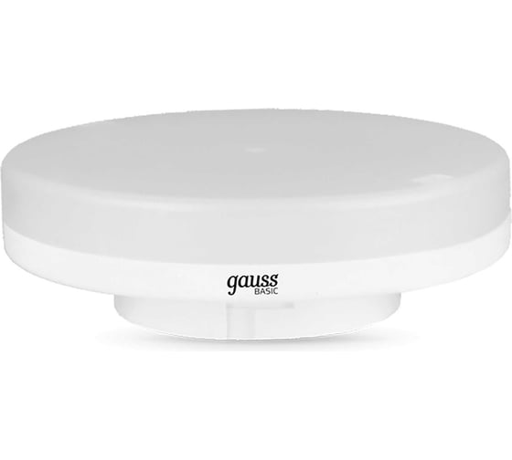 Лампа Gauss basic gx53 10,5w 750lm 3000k LED 10849112