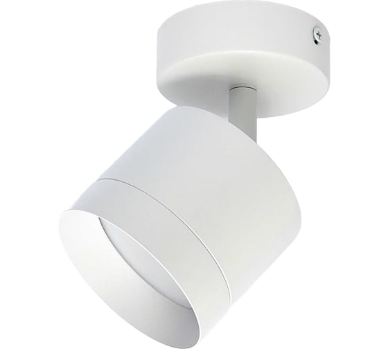 Поворотный светильник truEnergy под лампу GX53 D82xH70мм IP20 белый/алюминий 21027 1