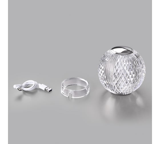 Настольный светильник ODEON LIGHT LED 2 CRYSTAL 5007/2T 5007/2TL