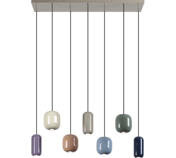 Люстра ODEON LIGHT GU10 7*4W OVALI5053/7 5053/7A