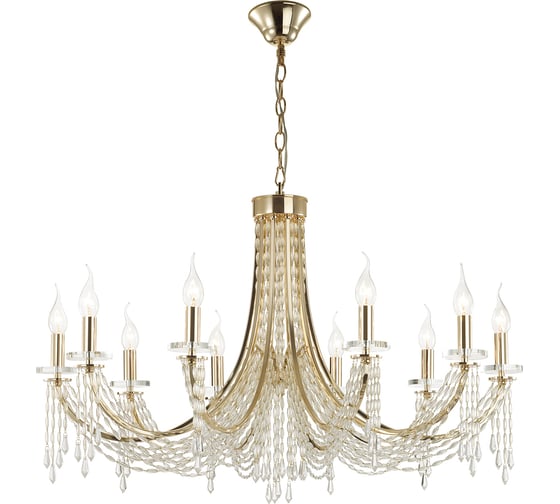 Люстра ODEON LIGHT E14 10*40W CAPEL5063/1 5063/10