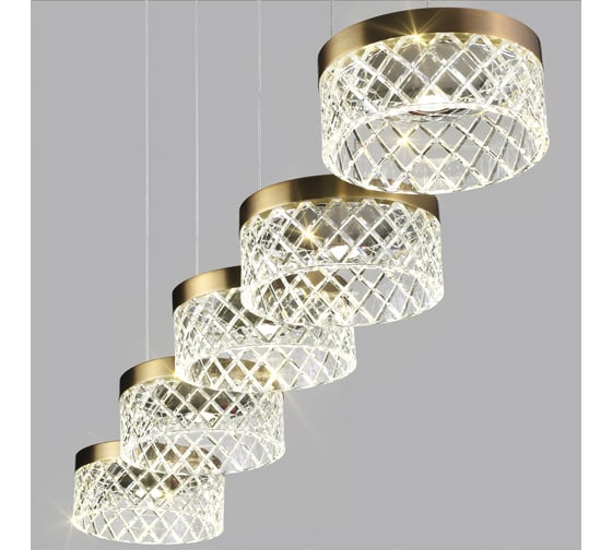 Люстра ODEON LIGHT LED 30 FIVRE 5032/30L 5032/30LA
