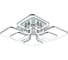 Потолочная светодиодная люстра ВИНКРУС LEDx166W DK6007C/4+4B 1