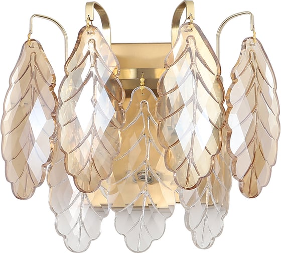 Настенный светильник Crystal lux TREVI AP2 BRASS