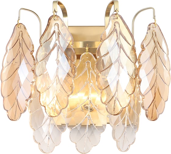 Настенный светильник Crystal lux TREVI AP2 BRASS
