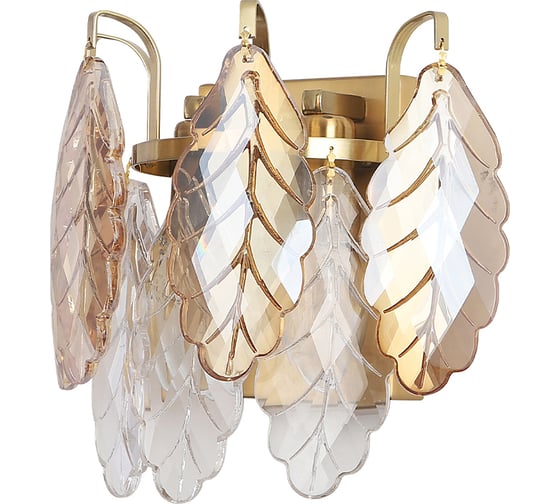 Настенный светильник Crystal lux TREVI AP2 BRASS