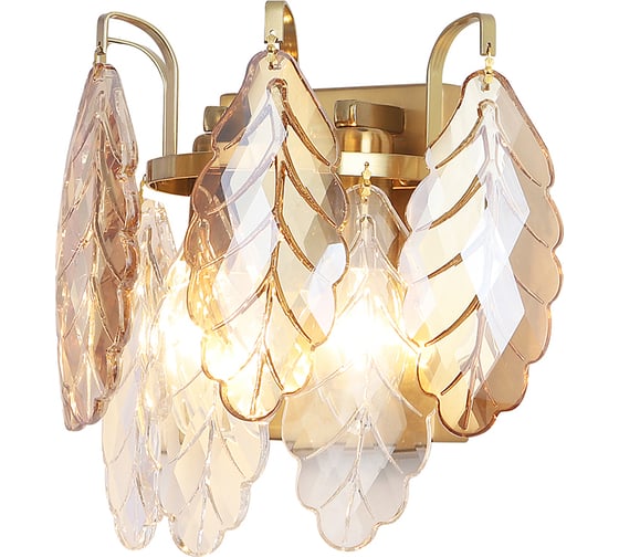 Настенный светильник Crystal lux TREVI AP2 BRASS