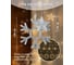 Гирлянда Navigator NGF-D032-01 (бахрома звезды и снежинки WW 2.5*1м IP20) 30620 95005 6