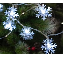 Гирлянда Navigator NGF-D042-01 (нить-снежинки CW 1.3м IP20) 30604 95037