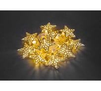 Гирлянда Navigator NGF-D042-02 (нить золотые звезды WW 1.6м IP20) 30609 95038