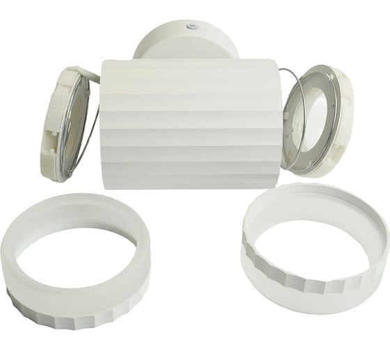 Настенный светильник FERON hl3690 olympus 12w, 230v, 2хgx53, белый ip20, 48681