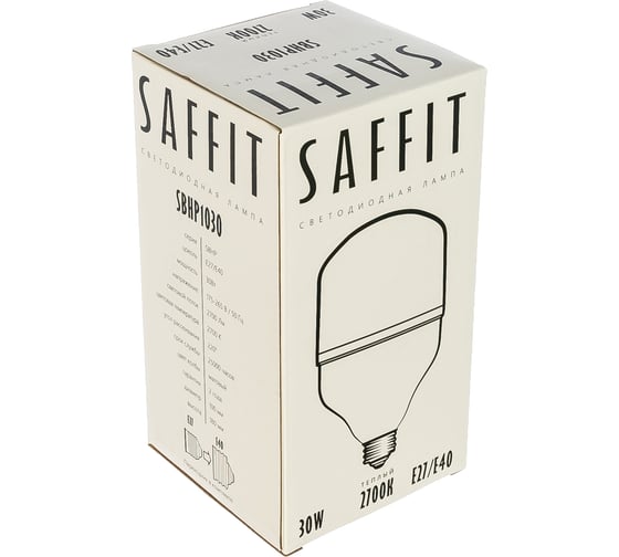 Светодиодная лампа SAFFIT 30W 230V E27-E40 2700K, SBHP1030 55107