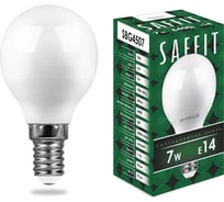 Светодиодная лампа SAFFIT 7W 230V E14 6400K, SBG4507 55123