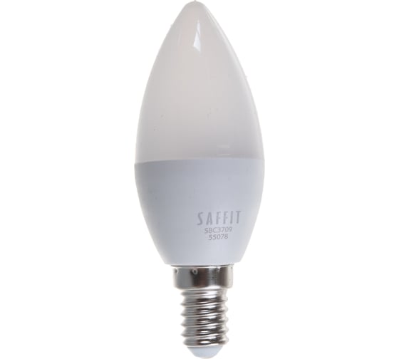 Светодиодная лампа SAFFIT 9W 230V E14 2700K, SBC3709 55078