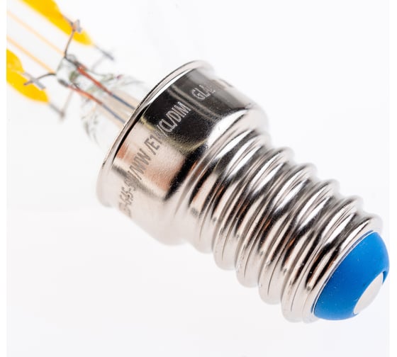 Светодиодная диммируемая лампа Uniel LED-G45-5W/WW/E14/CL/DIM GLA01TR. UL-00002866