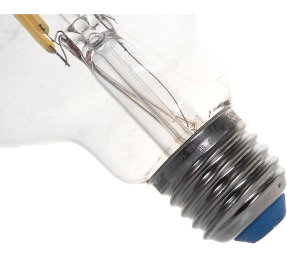 Светодиодная лампа Uniel LED-G95-10W/4000K/E27/CL PLS02WH. Форма шар, прозрачная. UL-00004863