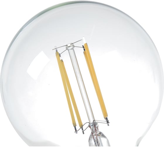 Светодиодная лампа Uniel LED-G95-10W/4000K/E27/CL PLS02WH. Форма шар, прозрачная. UL-00004863