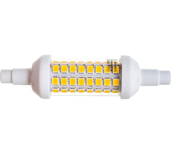 Светодиодная лампа Uniel LED-J78-6W/WW/R7s/CL PLZ06WH. Прозрачная. UL-00001554