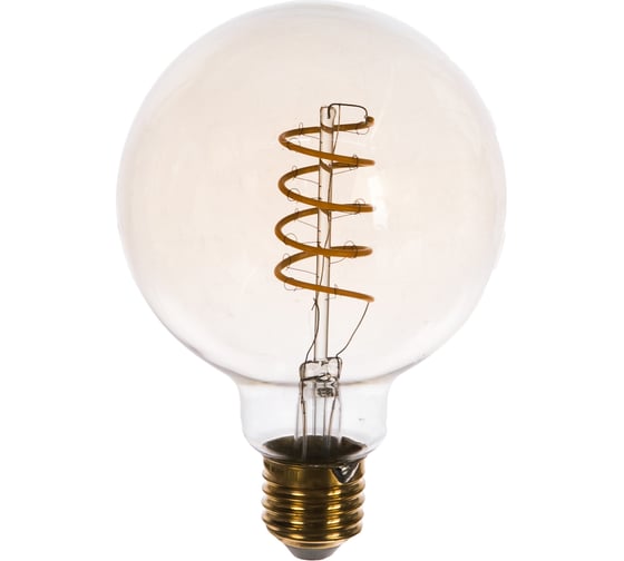 Светодиодная лампа Uniel LED-G95-4W/GOLDEN/E27/CW GLV21GO Vintage. UL-00001818
