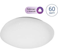 Умный светильник светодиодный Lumin'arte 60Вт, RGB, освещает 32м2, управление «Алиса» и «Маруся», с Пультом CLL2260WRGB-METEOR-I