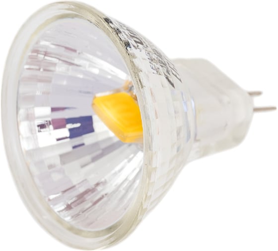 Светодиодная лампа Uniel LED-MR11-3W/NW/GU4 GLZ21TR, 12V. Прозрачная. UL-00001701