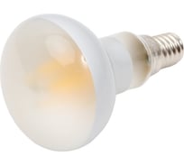 Светодиодная лампа Uniel LED-R50-6W/WW/E14/FR PLS02WH. Форма «Рефлектор», матовая. UL-00001491