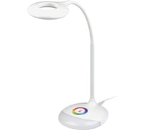 Настольный светильник с ночником Uniel TLD-535 White/LED/250Lm/5500K/Dimmer UL-00001496