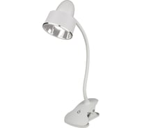 Настольный светильник-прищепка Uniel TLD-557 Beige/LED/350Lm/5500K/Dimmer, 5W. UL-00004139