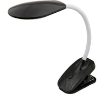 Настольный светильник «прищепка» Uniel TLD-546 Black/LED/350Lm/4500K, 5W. UL-00002233
