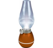 Светильник РЕТРО Uniel TLD-538 Brown/LED/80Lm/5500K/, Встроенный аккумулятор UL-00001503