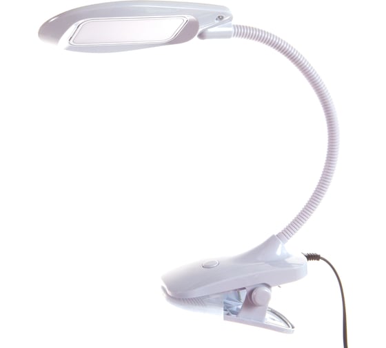 Настольный светильник «прищепка» Uniel TLD-546 White/LED/350Lm/4500K, 5W. UL-00002234