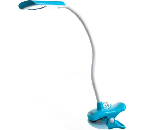 Настольный светильник-прищепка Uniel TLD-554 Blue/LED/400Lm/5500K/Dimmer, 4W. UL-00003646 1