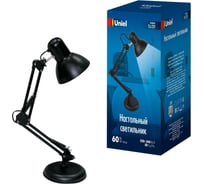 Настольный светильник Uniel TLI-221 BLACK E27. Цоколь Е27. 60W. UL-00002120