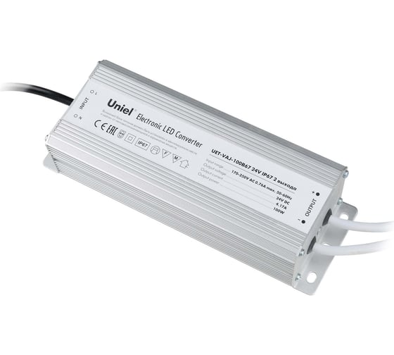 Блок питания для светодиодов Uniel UET-VAJ-100B67 10589 1